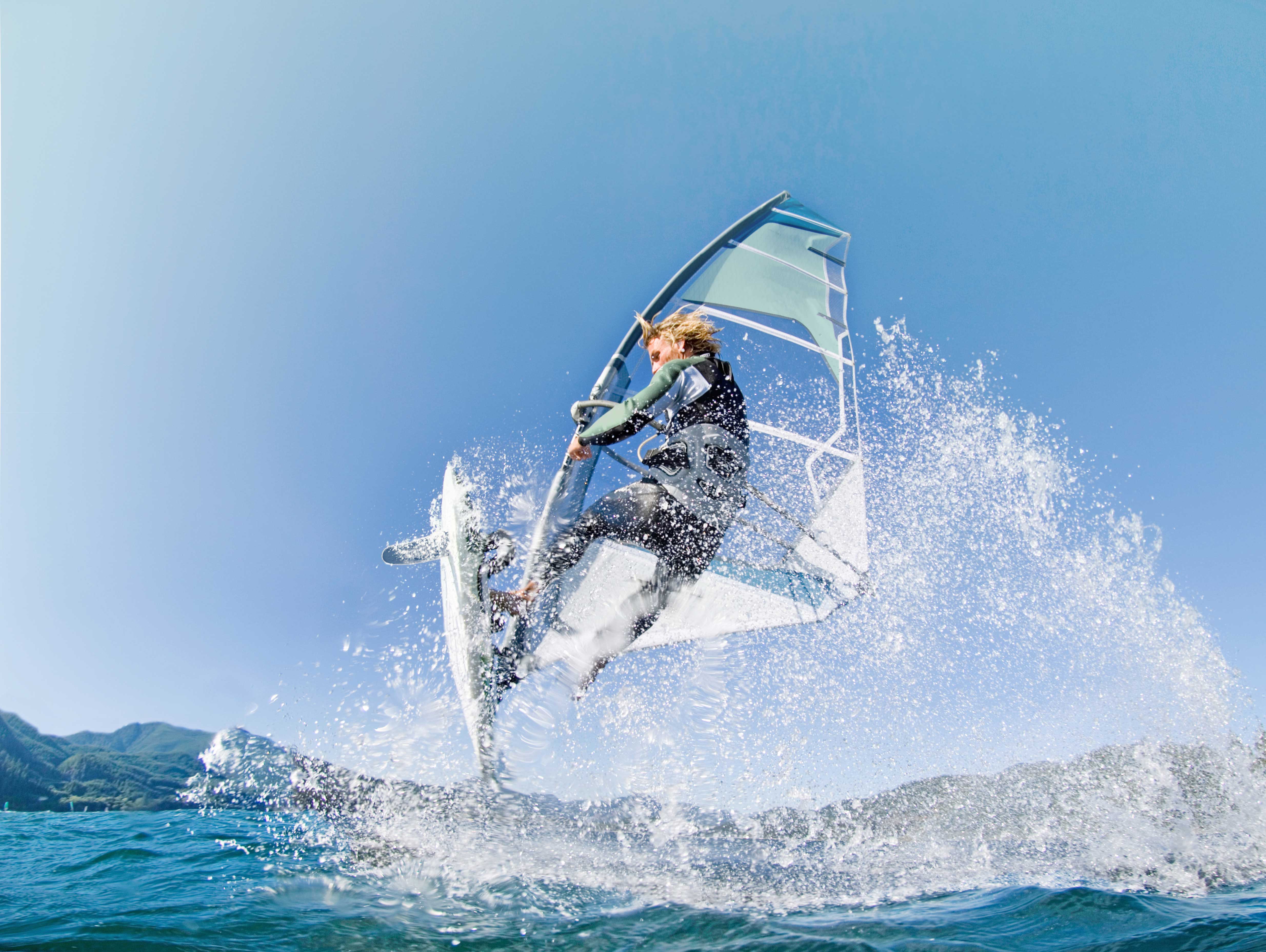 Windsurfer pure Frische